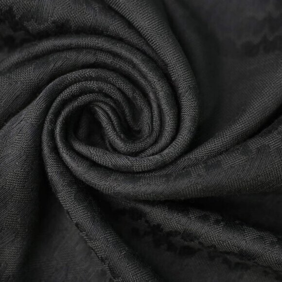 ⚡Men Black / 2pack 100% Cotton Military Shemagh Desert Keffiyeh Scarf Wrap - Picture 5 of 8